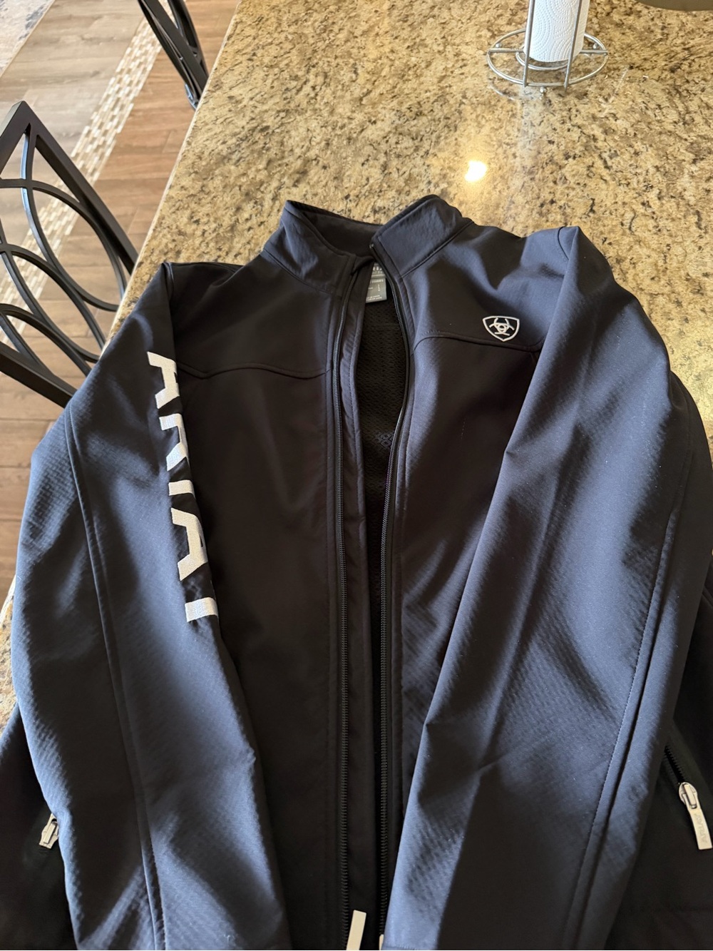 Ariat Women’s Black Softshell Jacket - Full-Zip Performance
